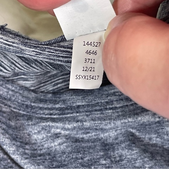 NWT Blue Heather Twist Front Women's Top 3XL - Picture 10 of 11